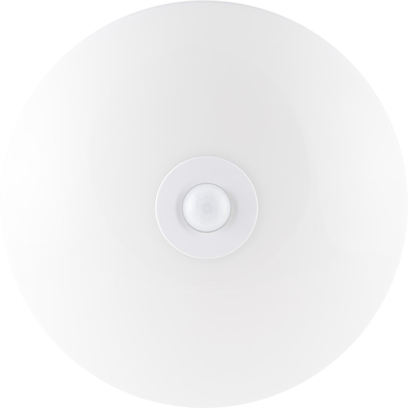 Ebern Designs Energizer Battery Operated Motion Sensing LED Ceiling Light Fixture 300 Lumen